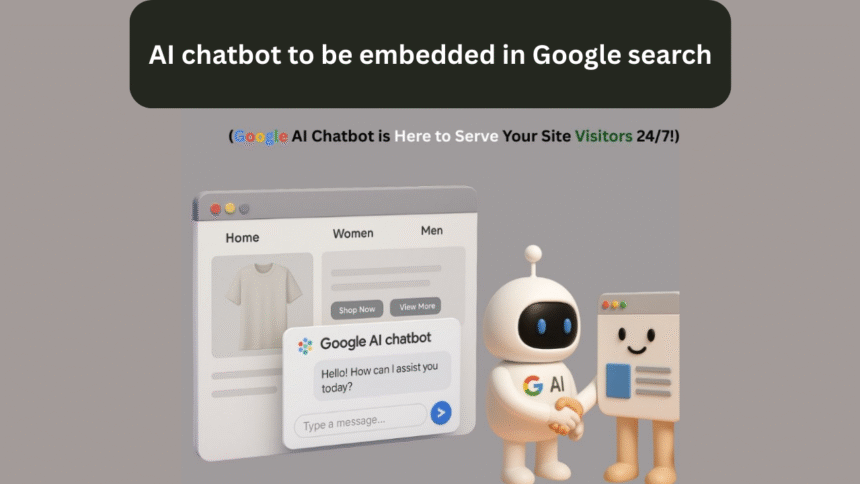 AI chatbot to be embedded in Google search