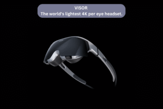 VISOR The world's lightest 4K per eye headset