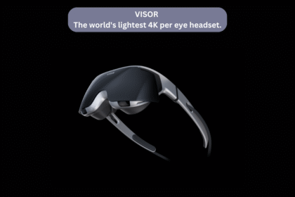 VISOR The world's lightest 4K per eye headset