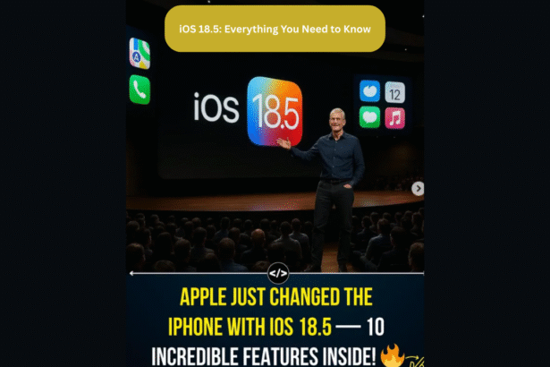 iOS 18.5 Everything You Need to Know