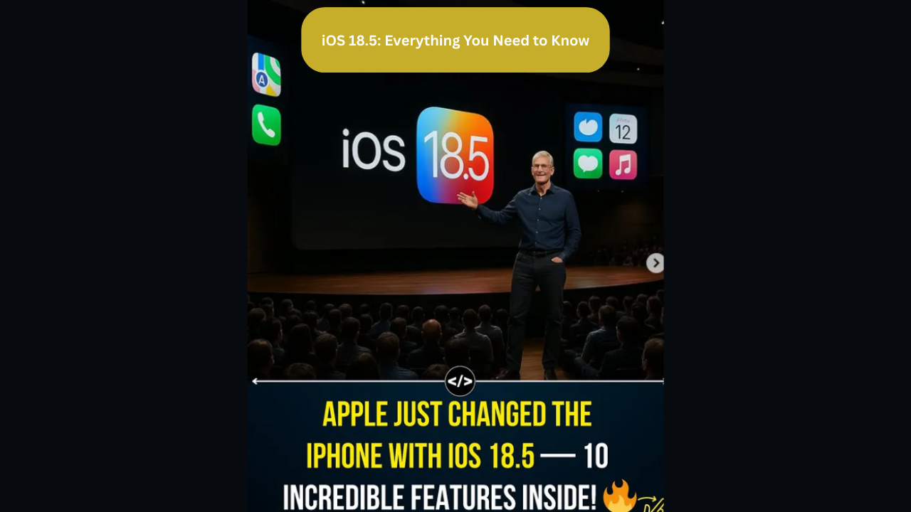 iOS 18.5 Everything You Need to Know