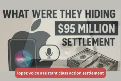lopez voice assistant class action settlement