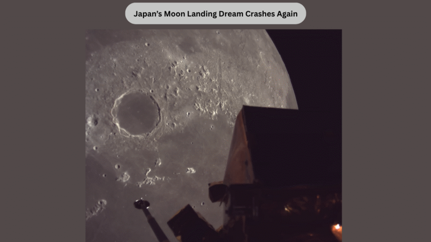 Japan’s Moon Landing Dream Crashes Again
