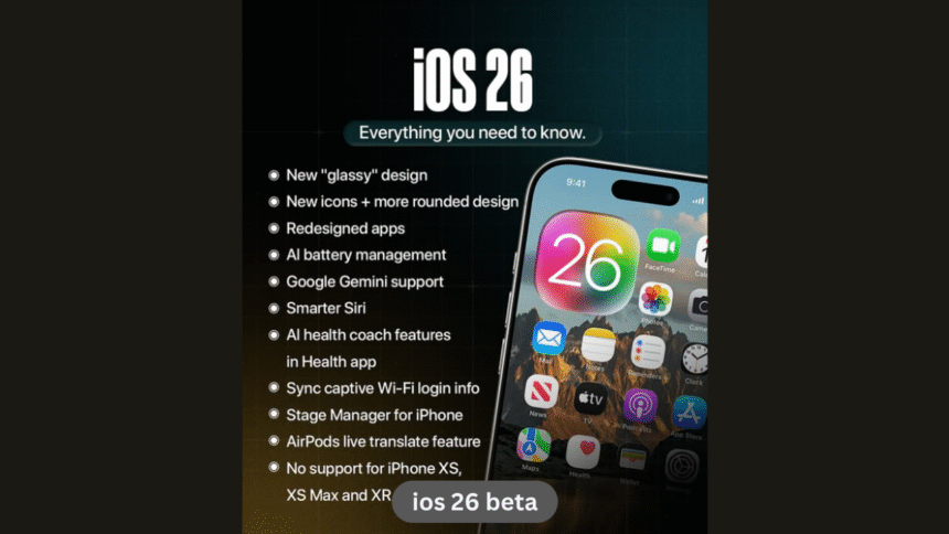 ios 26 beta 2025