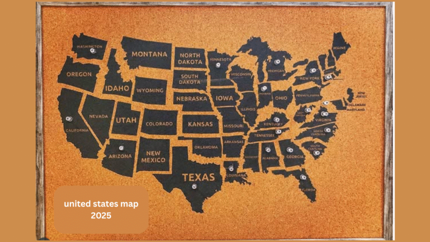 united states map 2025