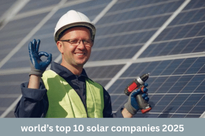 world’s top 10 solar companies 2025