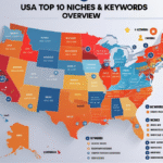 US Top 10 Niches & Keywords Overview