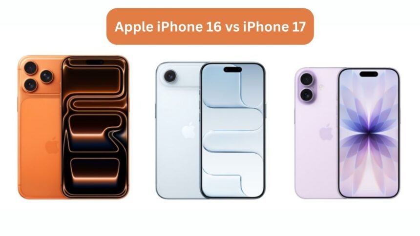 Apple iPhone 16 vs iPhone 17