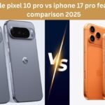 google pixel 10 pro vs iphone 17 pro features comparison 2025